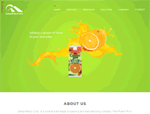 Tablet Screenshot of campofresco.com